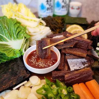 [산지직송] 포항 구룡포 한입크기 손질 햇 과메기 실속형 & 특A급 ,5미 ~ 20미 야채세트