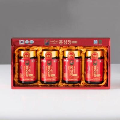 [대한홍삼진흥원] 고려 6년근 홍삼정 100세 (240gx4병)/건강기능식품