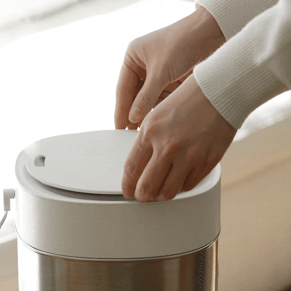 [듀플렉스] 이지클린 스테인리스 간편세척 초음파 가습기 4L DP-P590SH