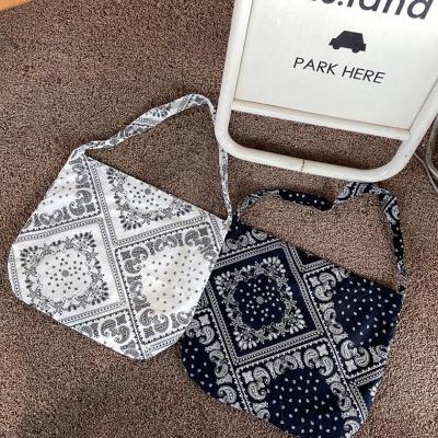 2컬러 페이즐리 에코백