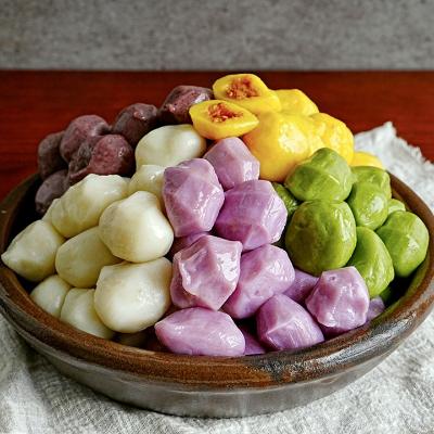 [리만월] 40년전통 달콤한 깨소 오색송편 440g