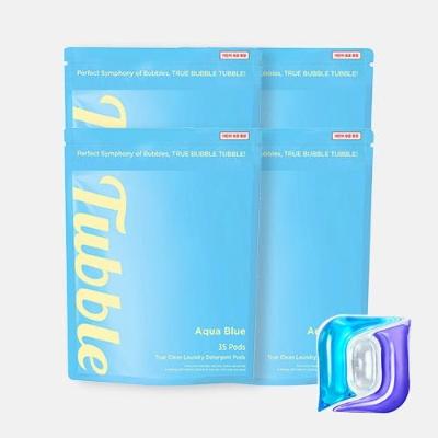 [Tubble] 트루클린 올인원 캡슐 세탁세제 (35Px4봉지)/아쿠아블루