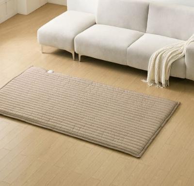 [곰표한일] EMF IoT 패딩 카본 탄소 전기매트 베이지_슈퍼싱글