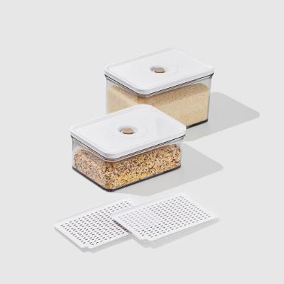 [로이첸] 아이바큠 진공 밀폐용기 자이언트 4종세트/진공쌀통(실러 미포함)