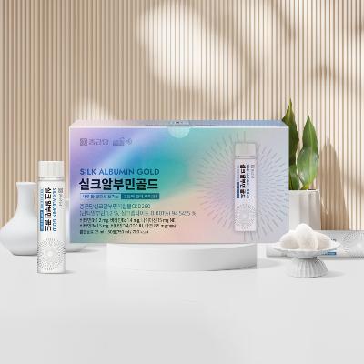 [종근당] 덴마크산 고함량 마시는 실크 알부민 골드 30병 / 60병