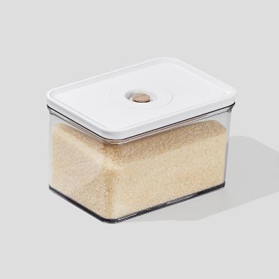 [로이첸] 아이바큠 진공 밀폐용기 단품 자이언트 5,100ml / 진공쌀통