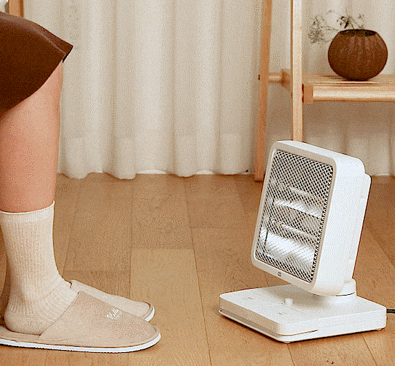 [오아] 스퀘어미니 발난로_화이트