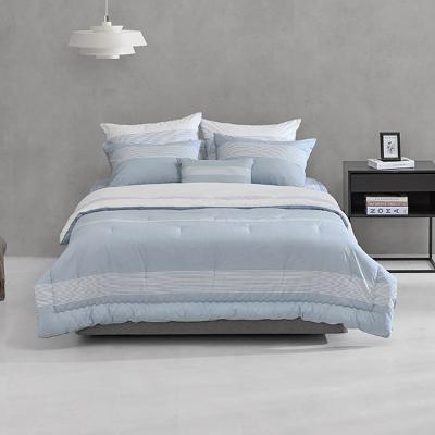 [알레르망] 파운드2 차렵이불 D 7종세트 블루