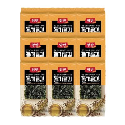 [동원] 동원 들기름김 4.5gX9매 18봉 맛김 도시락김