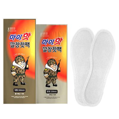 [마이핫] 깔창 핫팩 중형, 대형 발바닥 붙이는 핫팩 발핫팩