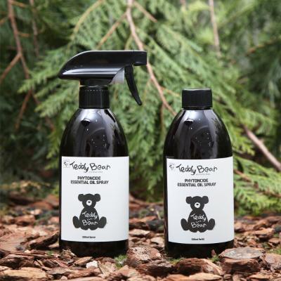 TR테디베어(Teddy Bear) 피톤치드 고농축 편백오일3% 탈취제 500ml 스프레이형 본품 + 리필1개