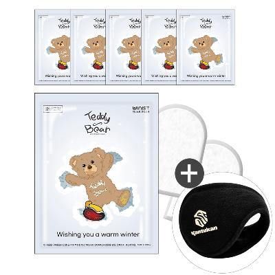 TR 테디베어 핫팩 발난로 20g (2입) + 칸투칸 고급 귀마개