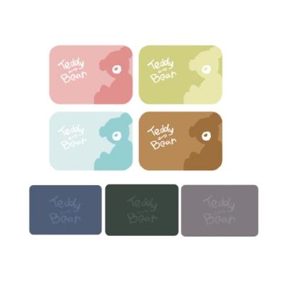 TR테디베어(Teddy Bear) 캐릭터규조토 발매트1P+레터링규조토 발매트1P SET