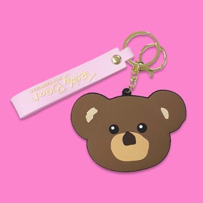 TR테디베어(Teddy Bear) 2D 빅페이스 테디베어 키링 1+1