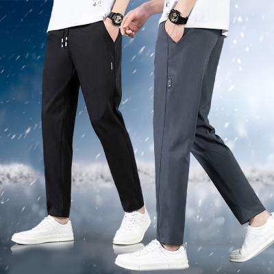 남성 겨울 스판 기모바지