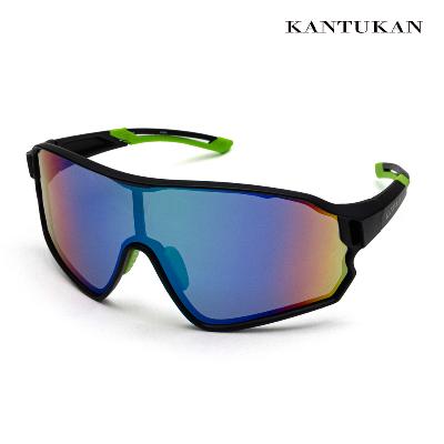 칸투칸 편광 와이드 미러 렌즈 스포츠 고글 CTC-002G 블랙미러 UV 400차단
