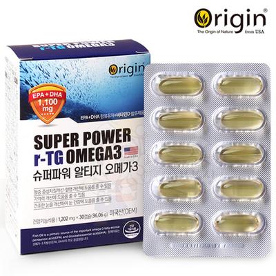 ★한정특가★[오리진] 슈퍼 파워 알티지 오메가3 (30캡슐)