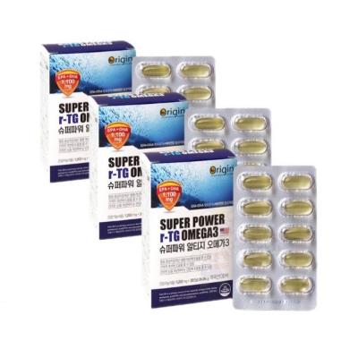[3박스구성] 오리진 슈퍼 파워 알티지 오메가3 (30캡슐)