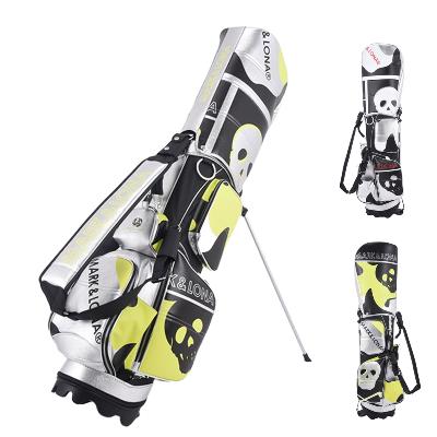 마크앤로나 크레이 메탈릭 골프 스탠드백 캐디백 스컬