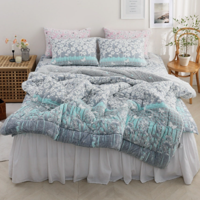 리빙밸류 5mm 착번 극세사 차렵이불 먼지없는 푹신한 초극세사 따뜻한 겨울 이불