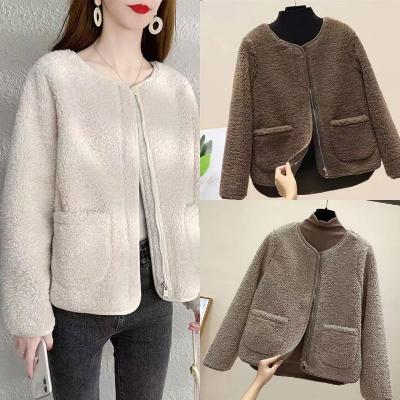 양털 뽀글이 지퍼 자켓