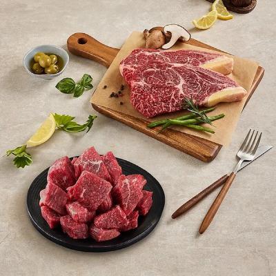 더미트 1등급 한우 등심혼합 600g (등심 300g+국거리 300g)-TM013