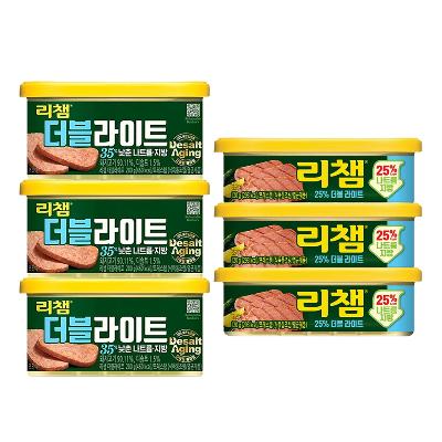 [동원] 리챔 더블라이트 200g x 6캔 + 더블라이트120g x 5캔 햄 스팸
