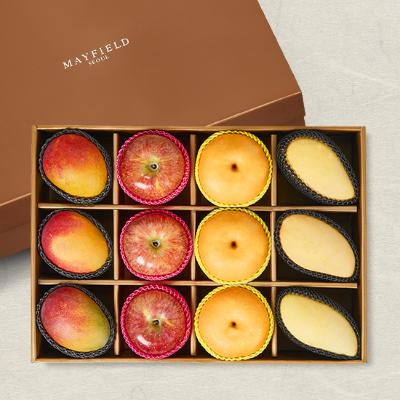 [메이필드호텔]골든후르츠 과일 4선세트 A(사과&배&태국망고&애플망고)12입/5.5kg