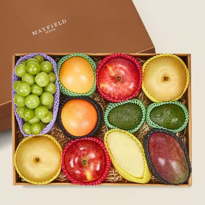 [메이필드호텔]골든후르츠 럭셔리 혼합과일세트(아보카도&자몽&애플망고&사과&배&샤인&태국망고)11입/3.85kg