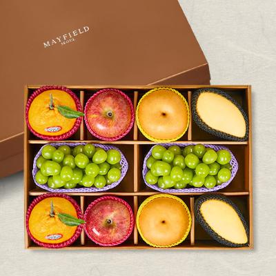 [메이필드호텔]골든후르츠 인기과일 혼합세트(사과2+배2+한라봉2+태국망고2+샤인2)10입/4.8kg