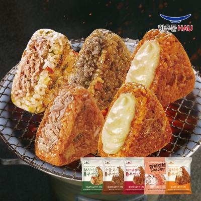 [한우물] 참김+참마+소불+김치+닭갈비 15봉세트(각 3개씩)
