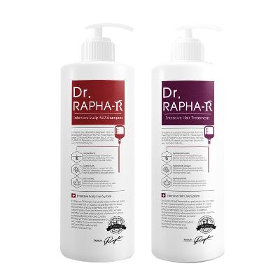 닥터라파알 레드 탈모 샴푸 1L + 단백질 트리트먼트 1L 부드러운 모발 손상모 90.8% 개선
