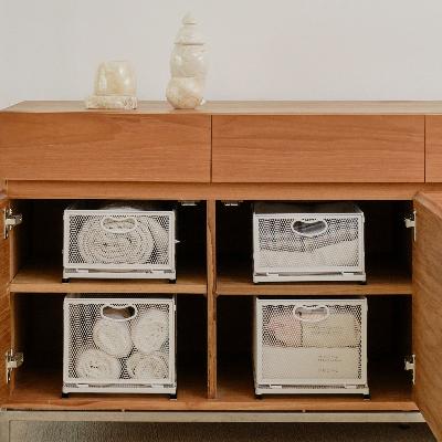 코드리빙 다용도 정리대2-H1 스탠다드형 L (레일형) 화이트