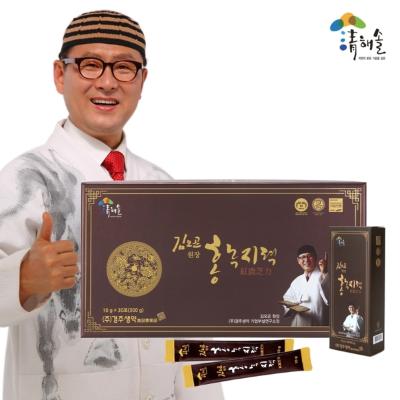 [청해솔] 김오곤원장 홍녹지력(10gx30포)+쇼핑백