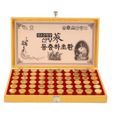 [청해솔] 김오곤원장 산양삼동충하초환(3.75g*60환)+쇼핑백