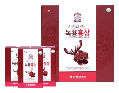 자연의건강 녹용홍삼 70ml*30포 + 쇼핑백