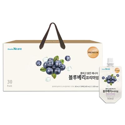 [천호엔케어] 환하고 밝은 에너지 블루베리프리미엄 80mlx30팩