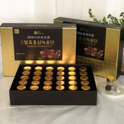 [대한홍삼]  발효홍삼 녹용단  4g x 30환