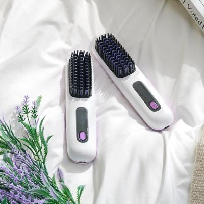 [비타그램] 브러쉬형 스타일러 미라벨 무선 고데기빗 VG-HS2420