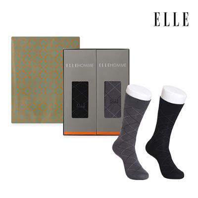 [캘빈클라인]  신사양말 단색 2족 세트(프리미엄라인)