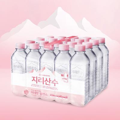 [아워홈] 지리산수 500mlx40개 무라벨 생수 샘물