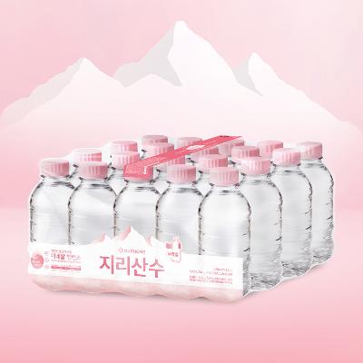 [아워홈] 지리산수 330mlx80개 무라벨 생수 샘물