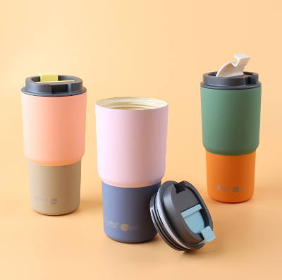 아소부 세라믹 스텐 진공 보온보냉 텀블러 650ml 픽미업 파스텔 외 3종 택1