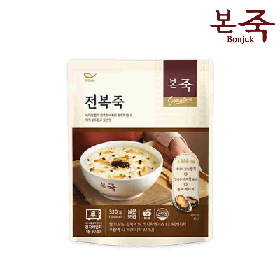 [본죽] 전복죽 파우치330g 6개입