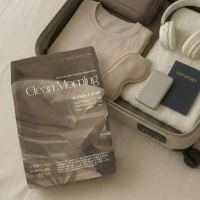 일회용 위생 침구 커버 4종 세트 여행용 침대 이불커버 패드커버 베개커버 출장 호텔 숙박 캠핑