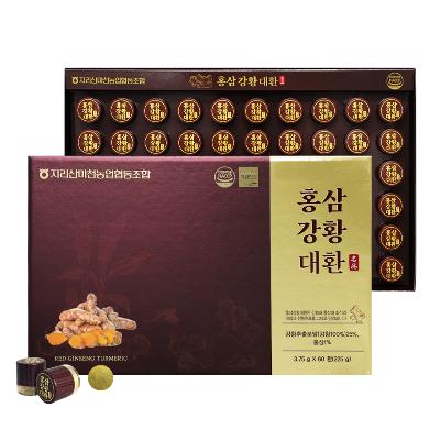 지리산마천농협 홍삼강황대환 3.75g x 60환