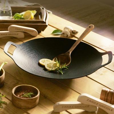 자이글 캠핑그리들38cm 특별기획 세트(전용가방+우드손잡이 포함)