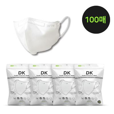 원썬 프리미엄 새부리형 KF94 대형 마스크 (화이트/블랙) 100매