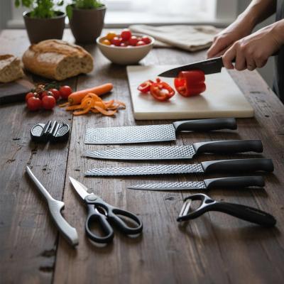 [아비스] 블랙젬 칼,가위,핀셋 8종