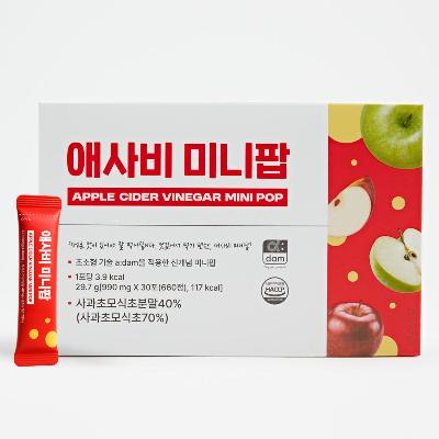 애사비 미니팝 (990mg x 30포)